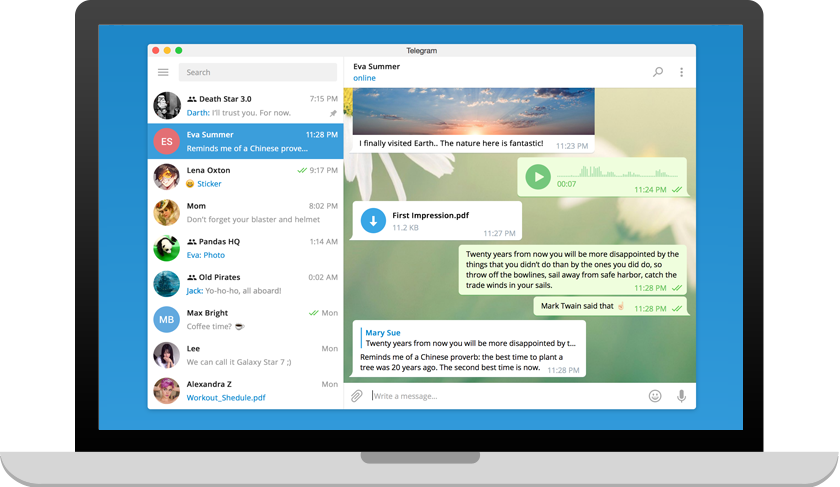 Telegram Desktop для Windows